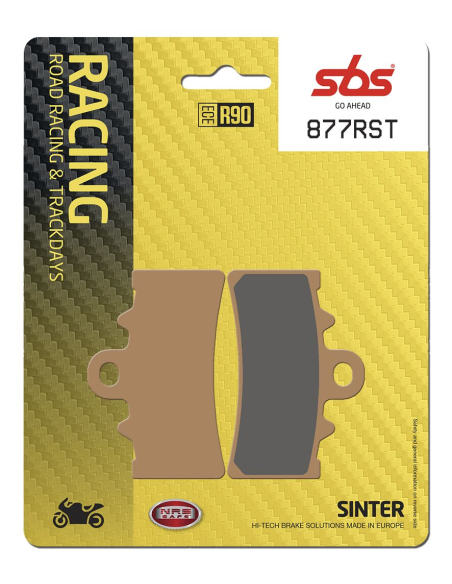 Plaquettes de frein Sinter SBS - 877RST