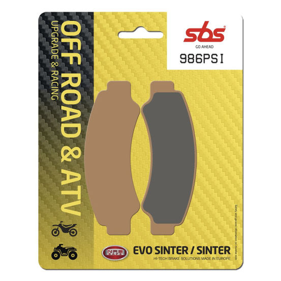 Plaquettes de frein Evo Sinter SBS - 986PSI