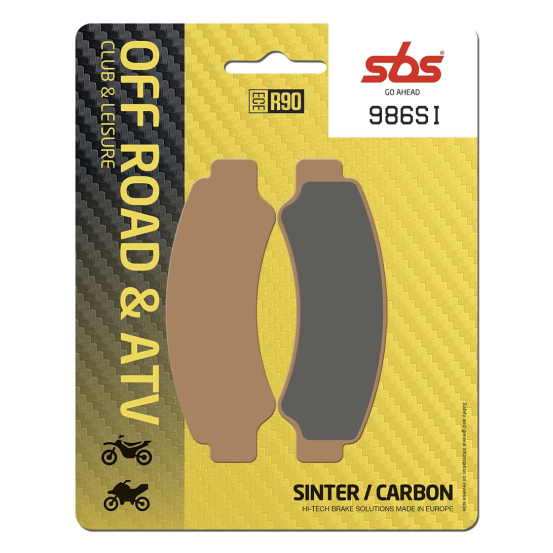 Plaquettes de frein Sinter SBS - 986SI