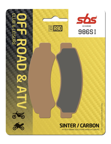 Plaquettes de frein Sinter SBS - 986SI