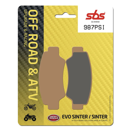 Plaquettes de frein Evo Sinter SBS - 987PSI