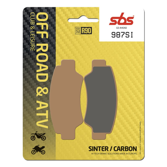 Plaquettes de frein Sinter SBS - 987SI