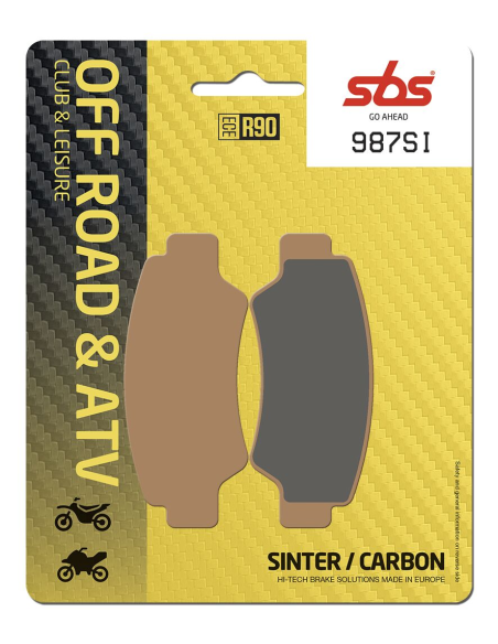 Plaquettes de frein Sinter SBS - 987SI