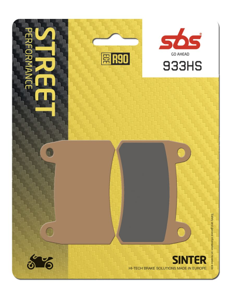 Plaquettes de frein Evo Sinter SBS - 933HS