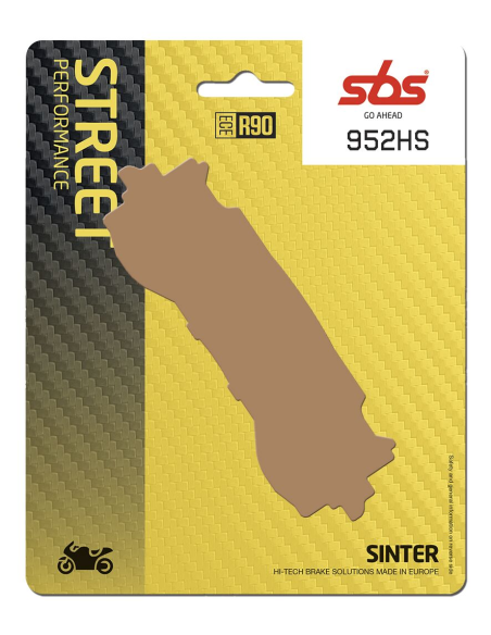 Plaquettes de frein Evo Sinter SBS - 952HS