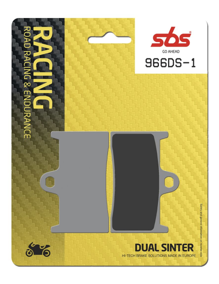 Plaquettes de frein Dual Sinter SBS - 966DS-1