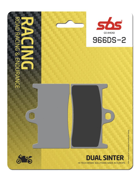 Plaquettes de frein Dual Sinter SBS - 966DS-2