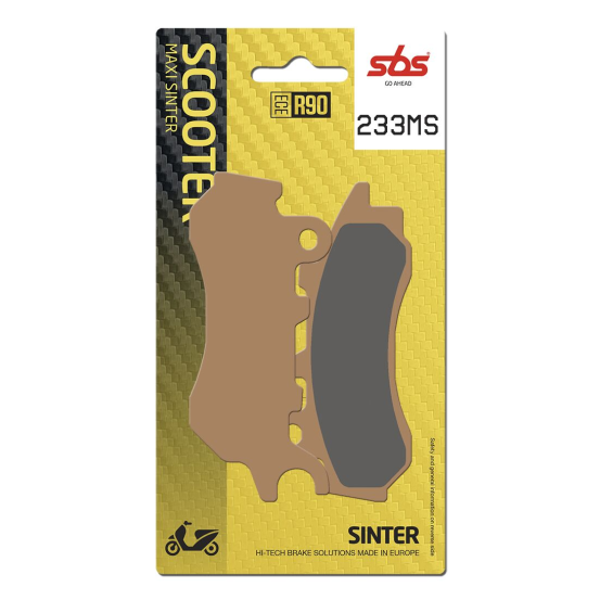 Plaquettes de frein Evo Sinter SBS - 233MS