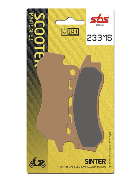 Plaquettes de frein Evo Sinter SBS - 233MS