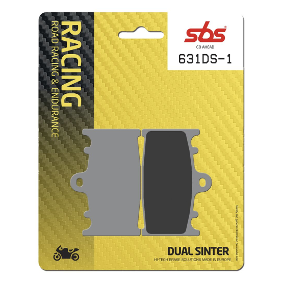 Plaquettes de frein Dual Sinter SBS - 631DS-1