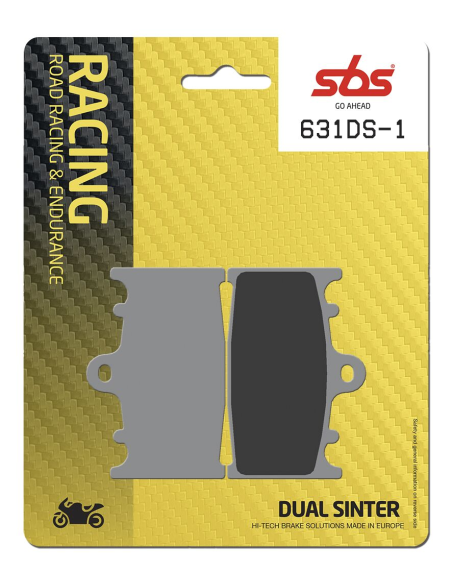 Plaquettes de frein Dual Sinter SBS - 631DS-1