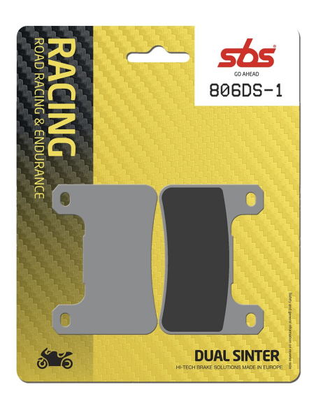 Plaquettes de frein Dual Sinter SBS - 806DS-1