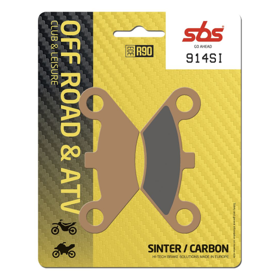 Plaquettes de frein Sinter SBS - 914SI