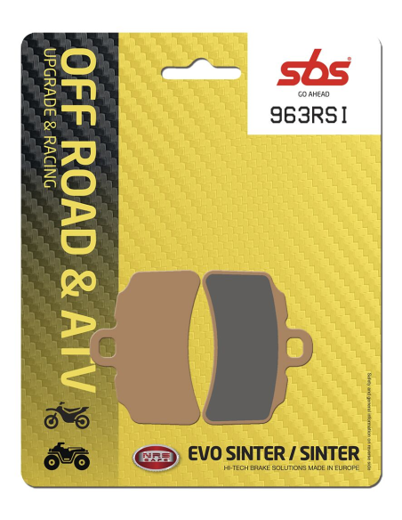 Plaquettes de frein Sinter SBS - 963RSI
