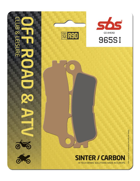 Plaquettes de frein Sinter SBS - 965SI