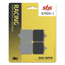 Plaquettes de frein Dual Sinter SBS - 870DS-1