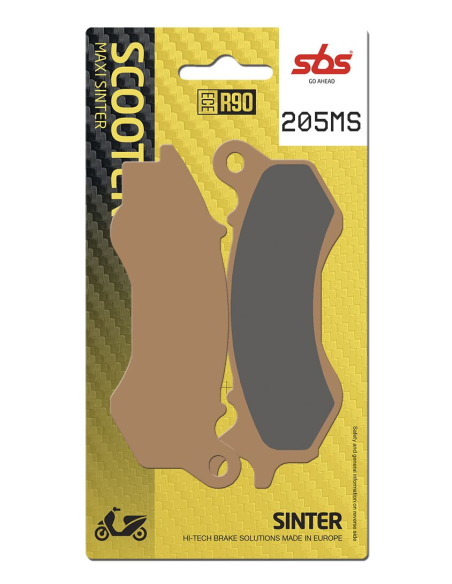 Plaquettes de frein Evo Sinter SBS - 205MS