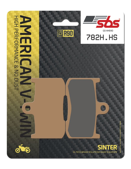 Plaquettes de frein Evo Sinter SBS - 782H.HS