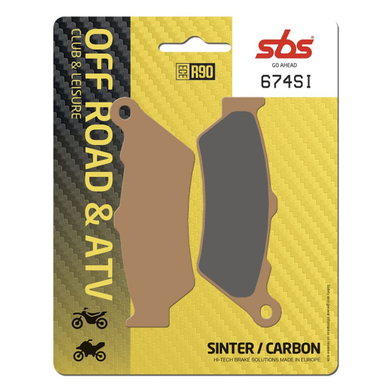 Plaquettes de frein Sinter SBS - 674SI
