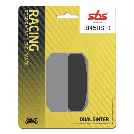 Plaquettes de frein Dual Sinter SBS - 845DS-1