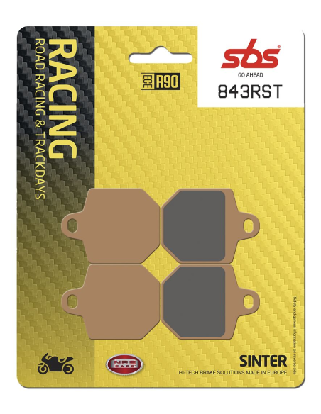 Plaquettes de frein Sinter SBS - 843RST