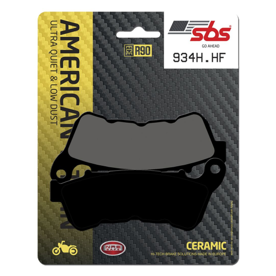 Plaquettes de frein Céramiques SBS - 934H.HF