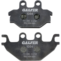 Plaquettes de frein GALFER - G1054 ORGANIQUE SEMI METAL FD336