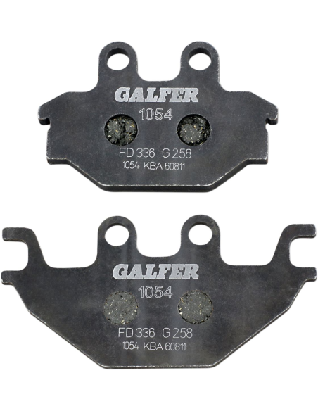 Plaquettes de frein GALFER - G1054 ORGANIQUE SEMI METAL FD336