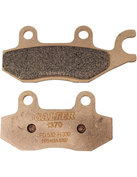 Plaquettes de frein GALFER - G1370 SINTER ROUTE FD532