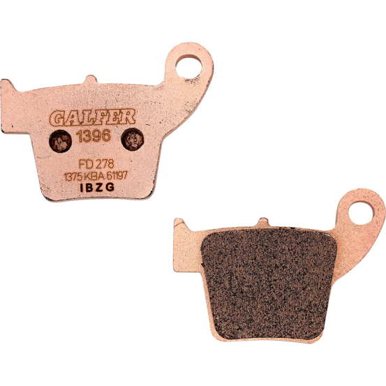 Plaquettes de frein GALFER - G1396 SINTER CROSS FD278