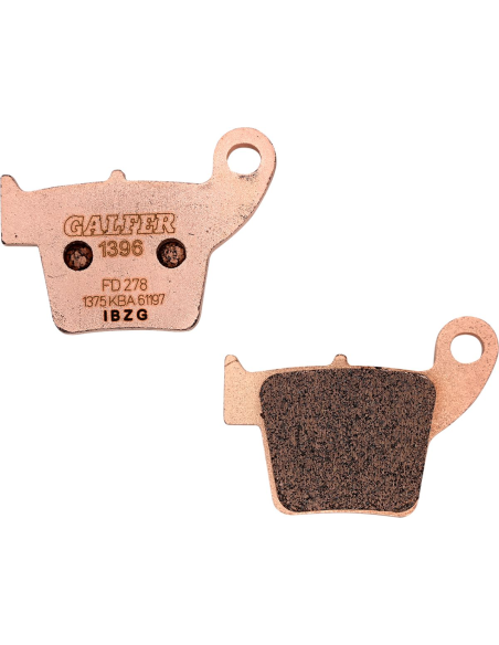 Plaquettes de frein GALFER - G1396 SINTER CROSS FD278