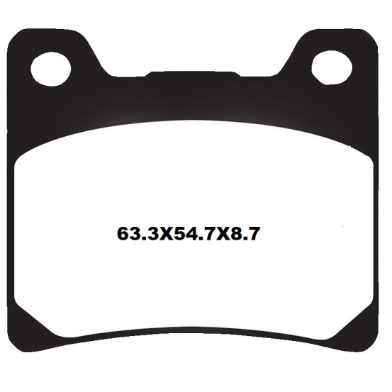 Plaquettes de frein MOTO MASTER 401804 Road Pro Ceramic