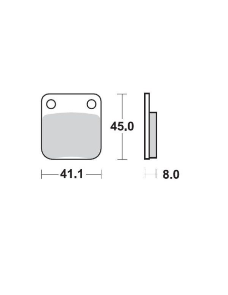 Plaquettes de frein MOTO MASTER 409204 Road Pro Ceramic