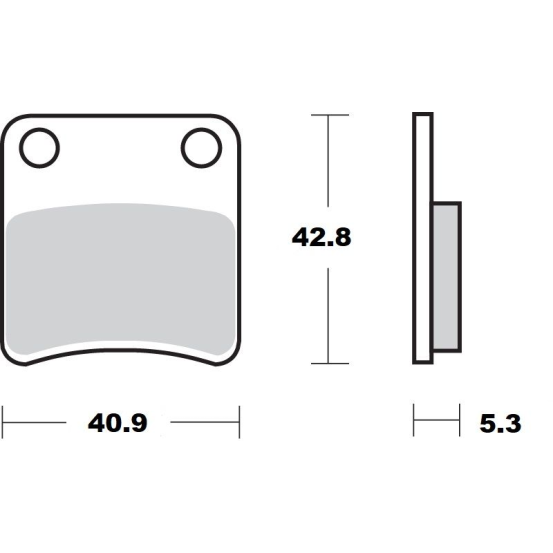 Plaquettes de frein MOTO MASTER 412404 Road Pro Ceramic