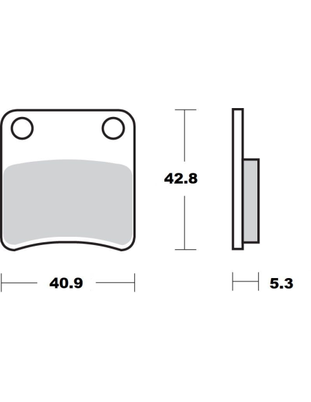Plaquettes de frein MOTO MASTER 412404 Road Pro Ceramic