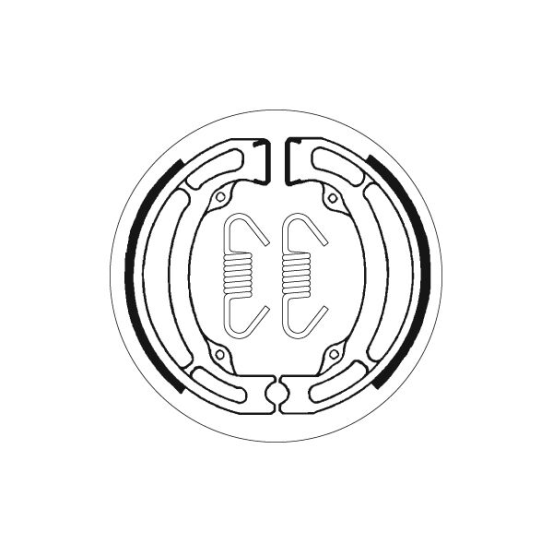 Machoires de frein à tambour SBS - 2017