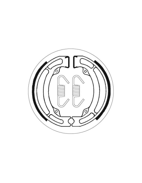Machoires de frein à tambour SBS - 2017