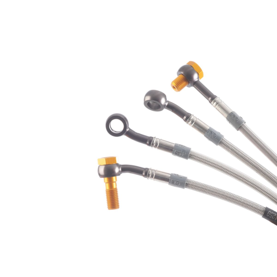Kit de durites de freins avant type aviation TRW