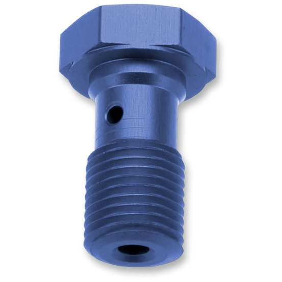 Vis banjo bleue TRW pour durite de frein M10 x 1,25