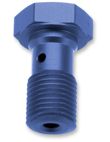 Vis banjo bleue TRW pour durite de frein M10 x 1,25