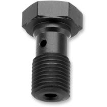 Vis banjo noire TRW pour durite de frein M10 x 1,00 - BREMBO