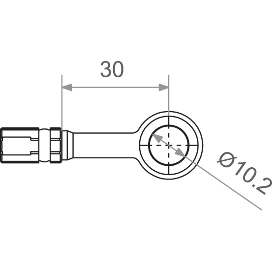 Banjo TRW pour durite de frein M10 aluminium