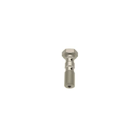Vis banjo double TRW pour durites de frein M10 x 1.0 aluminium
