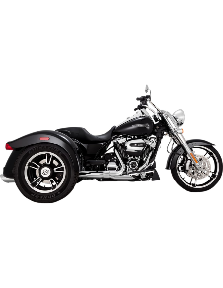 Silencieux moto Twin Slash VANCE & HINES - Harley Davidson 1750 FLRT Freewheeler 2019 1868 FLRT Freewheeler 2020