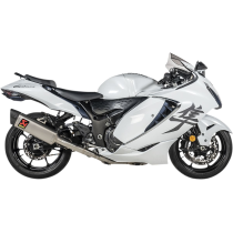 Ligne complète d'échappement Racing inox AKRAPOVIC - SUZUKI 1300 GSXR HAYABUSA 2021