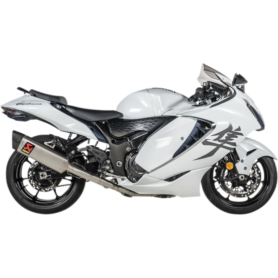 Ligne complète d'échappement Racing inox AKRAPOVIC - SUZUKI 1300 GSXR HAYABUSA 2021