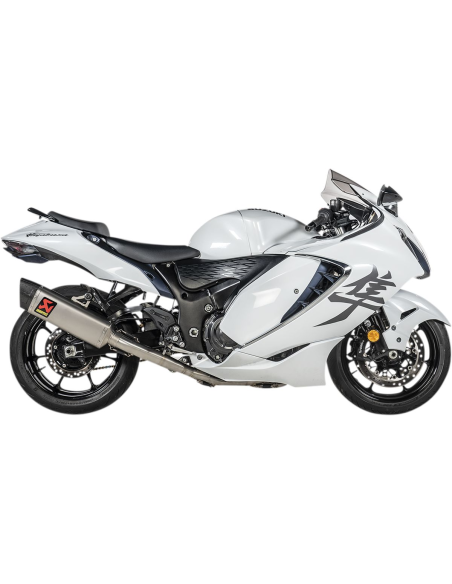 Ligne complète d'échappement Racing inox AKRAPOVIC - SUZUKI 1300 GSXR HAYABUSA 2021