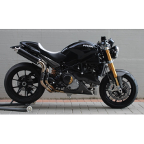 Silencieux échappement SPARK High-up Carbone - Ducati 800 Monster 2005-2007 - 1000 Monster 2004-2008