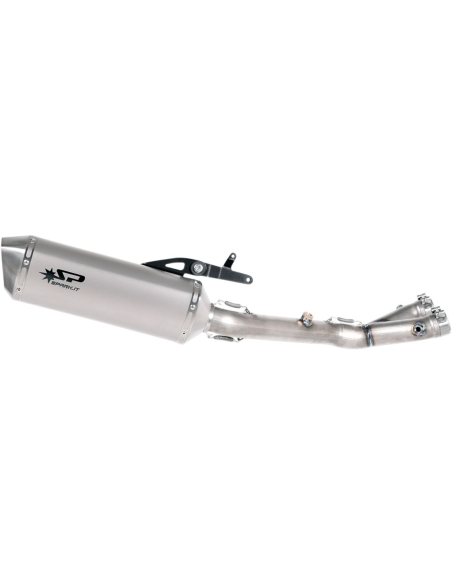 Silencieux SPARK FORCE Titane + tube raccord titane (Usage circuit uniquement) Yamaha 1000 YZF-R1 2015-2021