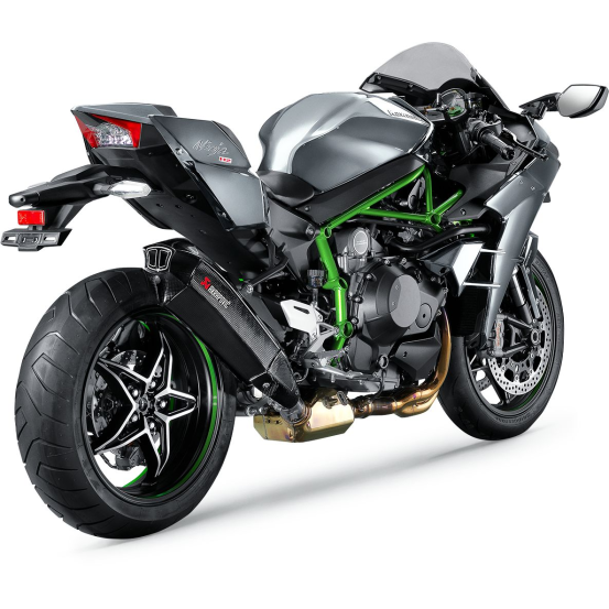 Silencieux carbone AKRAPOVIC Kawasaki 1000 H2 Ninja 2016-2021